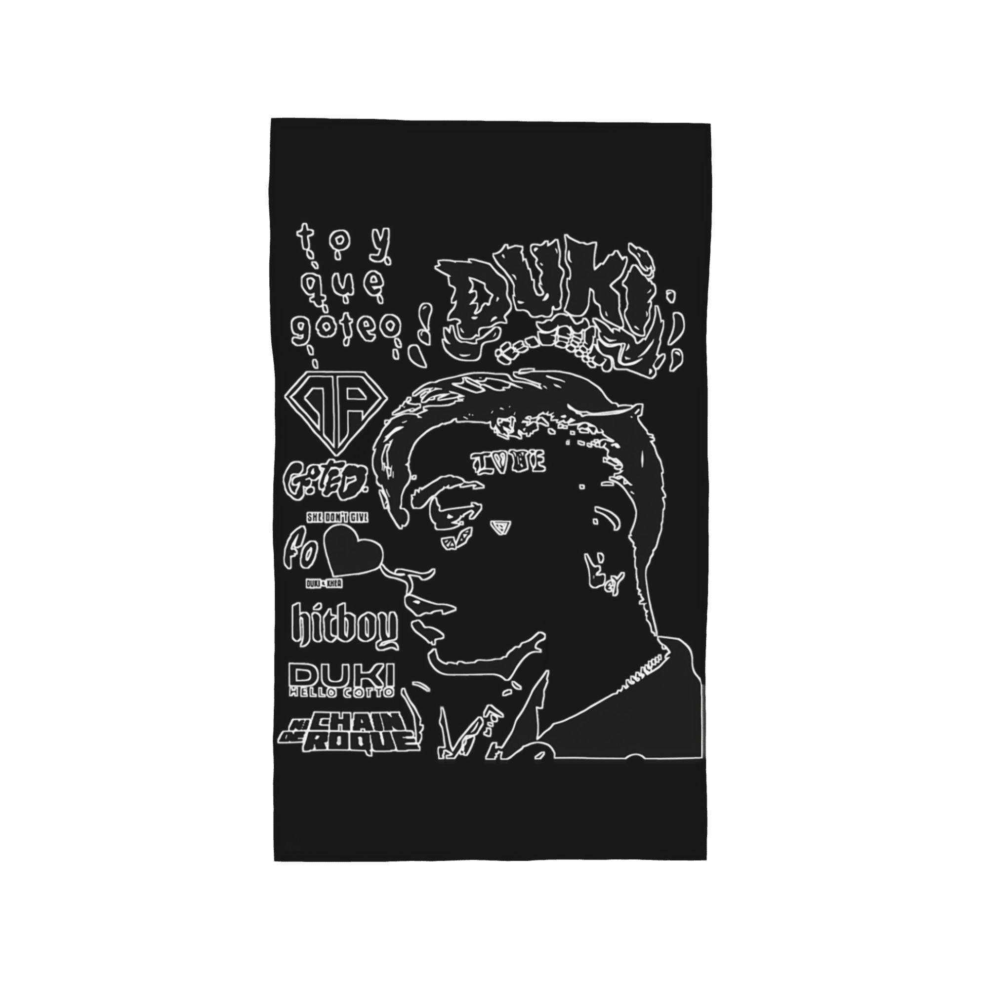 Duki Hip Hop Soft Face Towel Quick Dry Pool Bath Cotton Towels Absorbent Quick W30*H60(CM)
Duki Hip Hop Soft Face Towel Quick Dry Pool Bath Cotton Towels Absorbent Quick W30*H60(CM)