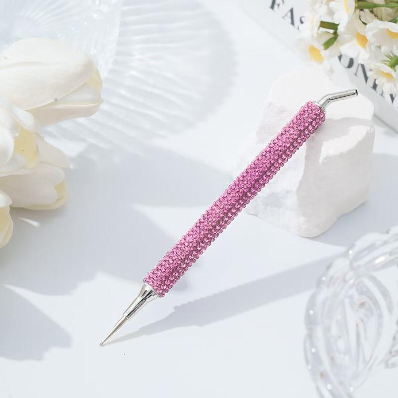 1Set Dual-Ended Rhinestone Picker Pen Nail Art Dotting Tool 2-In-1 Dotting Pen For Nail Charms Gems Diy Manicure Decoration Tool Pink
1Set Dual-Ended Rhinestone Picker Pen Nail Art Dotting Tool 2-In-1 Dotting Pen For Nail Charms Gems Diy Manicure Decoration Tool Pink