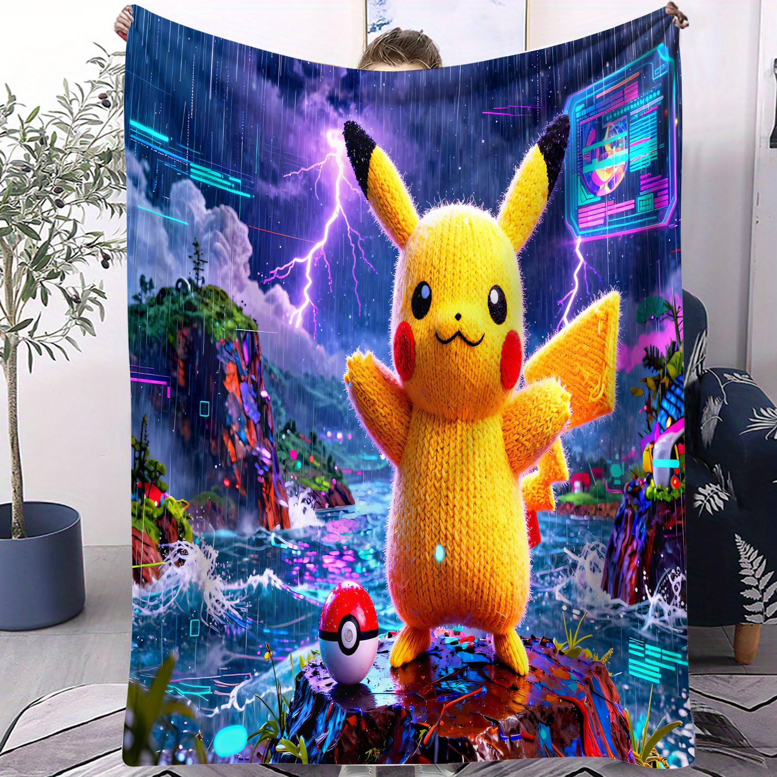 Pokemon Cute Cartoon Blanket Small Cover Fluffy Throw Camping Blankets for Children Sofa Throw Thin Blanket Modern Fashion Gift 70x100cm
Pokemon Cute Cartoon Blanket Small Cover Fluffy Throw Camping Blankets for Children Sofa Throw Thin Blanket Modern Fashion Gift 70x100cm