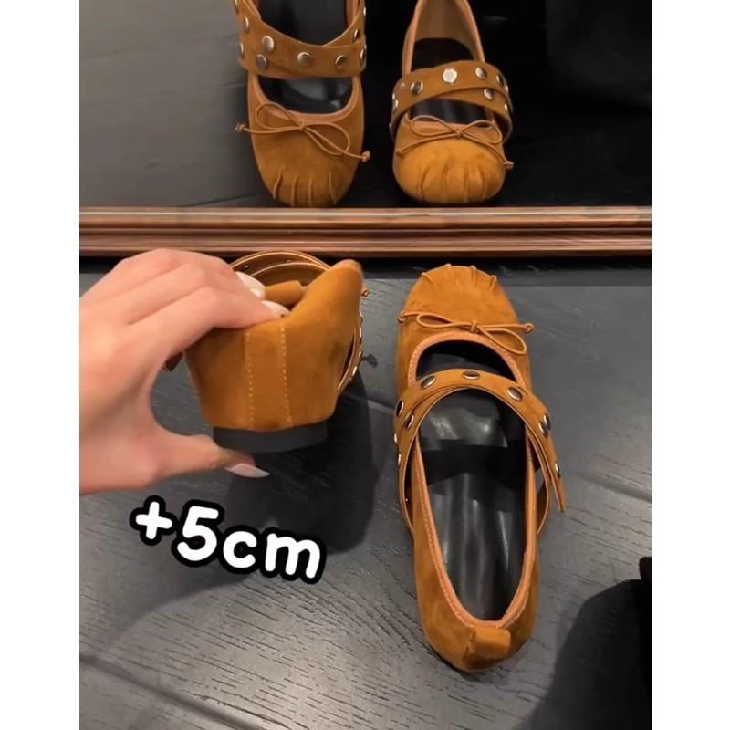 Sheepskin version~ Genuine leather French bow flat bottom inner height increase 5cm shallow mouth single shoes women s rivets cross belt Mary Jane 39
Sheepskin version~ Genuine leather French bow flat bottom inner height increase 5cm shallow mouth single shoes women s rivets cross belt Mary Jane 39