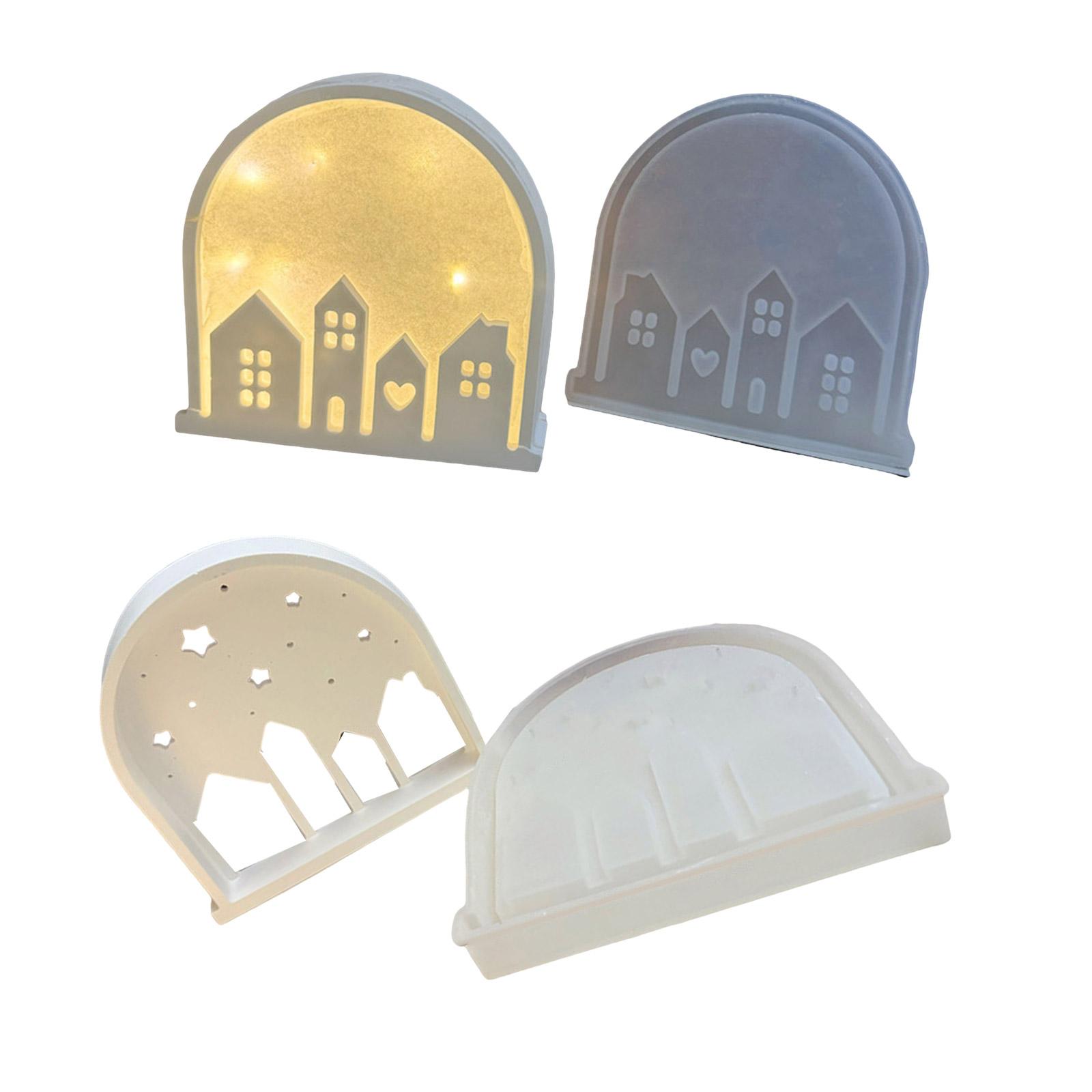 Easy Release Silicone Mold for Handmade Night Lamp Decorative House Shaped Candle Holder Mould Home Decoration Mold 1
Easy Release Silicone Mold for Handmade Night Lamp Decorative House Shaped Candle Holder Mould Home Decoration Mold 1