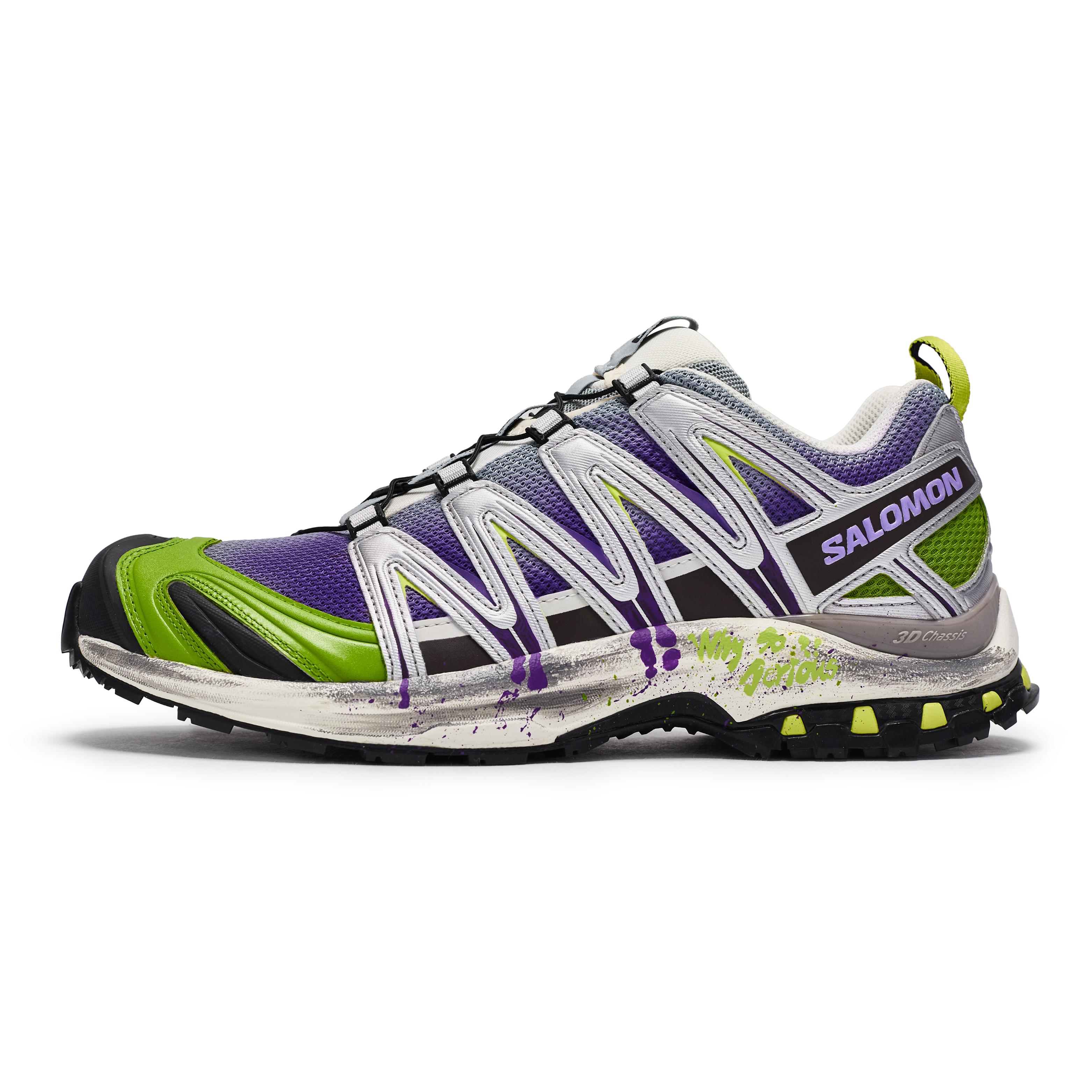 SALOMON XA PRO 3D Low top Running Shoes Unisex Gray Silver Purple Green 412322(Team1189-) 44⅔
SALOMON XA PRO 3D Low top Running Shoes Unisex Gray Silver Purple Green 412322(Team1189-) 44⅔