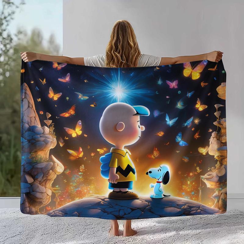 Cute Snoopy Dog Cartoon Flannel Blanket,Ultra Soft Warm Plush Throw for Home Bedroom Bed Sofa Cover Camping Picnic gift 75x90cm
Cute Snoopy Dog Cartoon Flannel Blanket,Ultra Soft Warm Plush Throw for Home Bedroom Bed Sofa Cover Camping Picnic gift 75x90cm