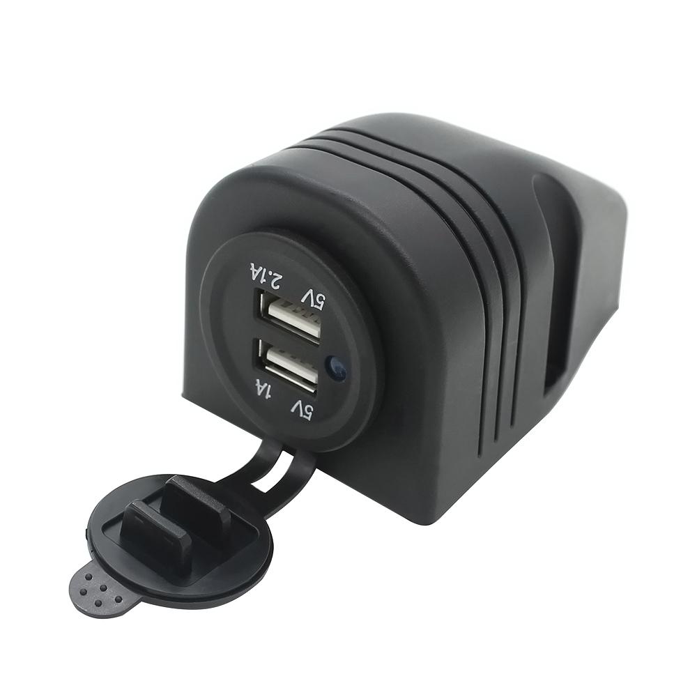 Розетки USB, поверхневе кріплення 2x USB 12-24 В 8.3*5.5*5*3.7cm чорний
Розетки USB, поверхневе кріплення 2x USB 12-24 В 8.3*5.5*5*3.7cm чорний