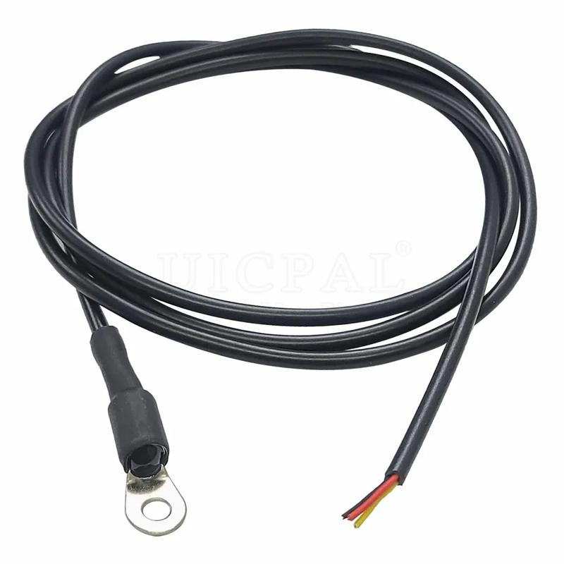 DS18B20 Temperature Sensor Module Probe 304 Stainless Steel OD 3.0MM Waterproof Dustproof Sensors Cable Black 100CM Length
DS18B20 Temperature Sensor Module Probe 304 Stainless Steel OD 3.0MM Waterproof Dustproof Sensors Cable Black 100CM Length