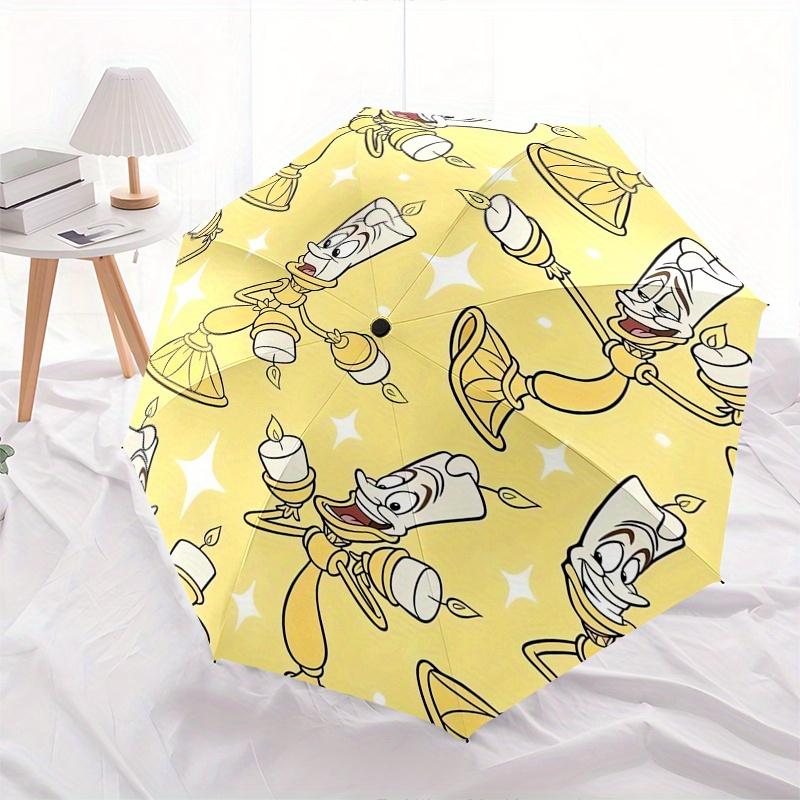 Candle,Lumière,Disney Theme Automatic Compact Folding Cute Umbrella - Portable and Durable, 8-Bone Iron Umbrella for All Weather0707073
Candle,Lumière,Disney Theme Automatic Compact Folding Cute Umbrella - Portable and Durable, 8-Bone Iron Umbrella for All Weather0707073