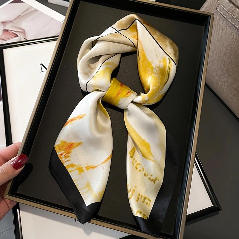 1pcs 70cm Oil Painting Style Silk Scarves Women Imitation Silk Color Graffiti Flower Scarf Fashion Clothes Bags and Accessories чёрный
1pcs 70cm Oil Painting Style Silk Scarves Women Imitation Silk Color Graffiti Flower Scarf Fashion Clothes Bags and Accessories чёрный