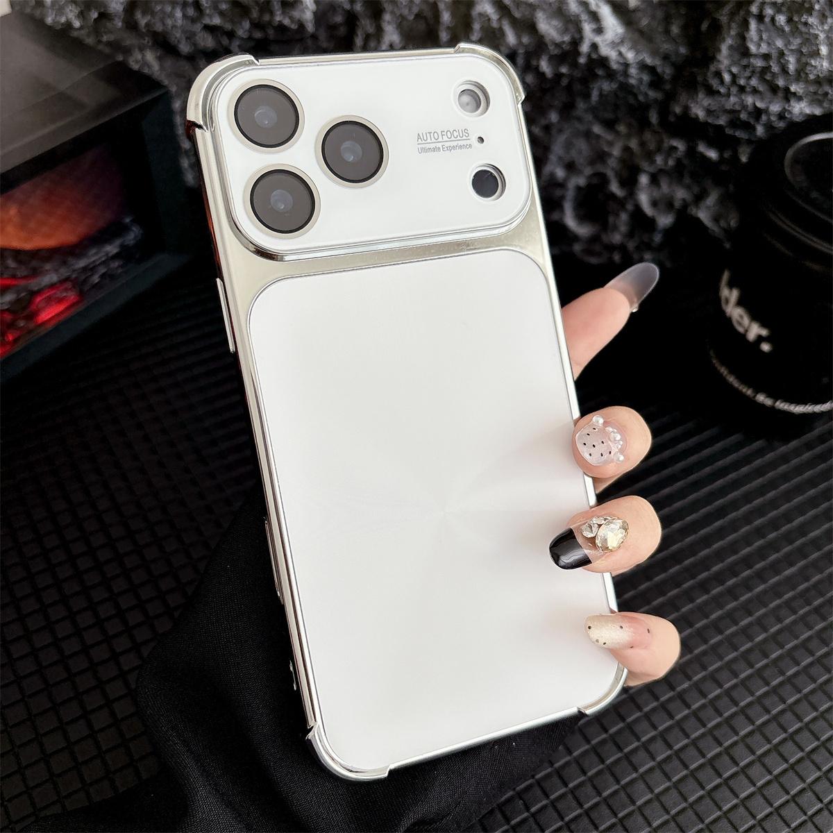 Electroplating Glitter Phone Case for IPhone Air 17 16 15 14 13 Pro Max Four-corner Anti-fall Camera Protection Cover iPhone 14 срібний
Electroplating Glitter Phone Case for IPhone Air 17 16 15 14 13 Pro Max Four-corner Anti-fall Camera Protection Cover iPhone 14 срібний