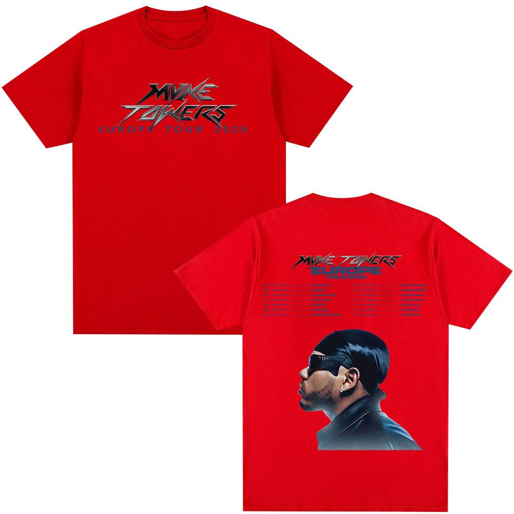 Rapper Myke Towers Europe Tour 2025 Tshirts Unisex Women Fashion Hip Hop Short Sleeve Tshirt Cotton Oversized T Shirts Streetwear S
Rapper Myke Towers Europe Tour 2025 Tshirts Unisex Women Fashion Hip Hop Short Sleeve Tshirt Cotton Oversized T Shirts Streetwear S