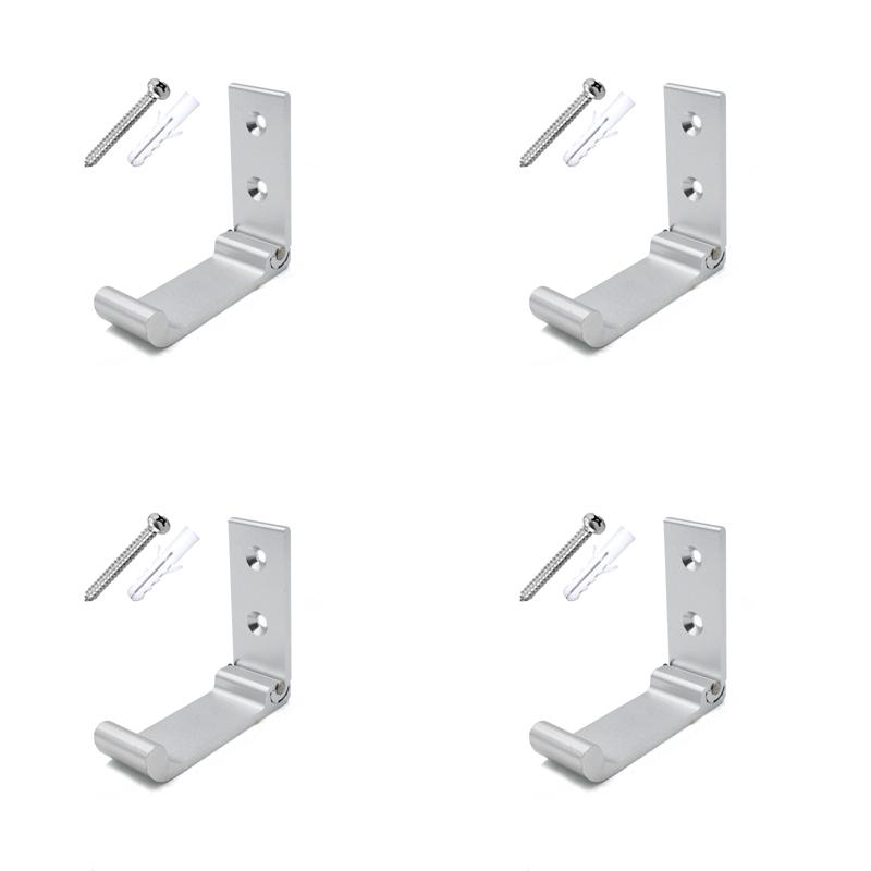4Pcs Aluminum Alloy Folding Hanging Hooks Towel Rack Home Clothes Coat Hanger Foldable Single Robe Hook Bathroom Hardware Rack чорний
4Pcs Aluminum Alloy Folding Hanging Hooks Towel Rack Home Clothes Coat Hanger Foldable Single Robe Hook Bathroom Hardware Rack чорний