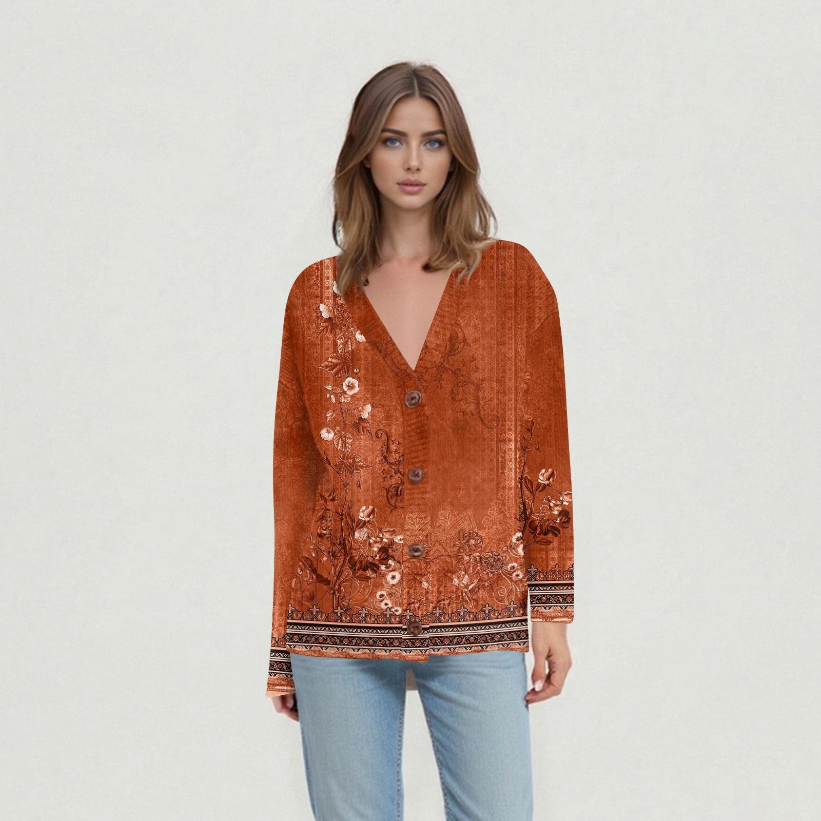 Женские повседневные топы на каждый день Вязаный кардиган-жакет S оранжевый
Женские повседневные топы на каждый день Вязаный кардиган-жакет S оранжевый