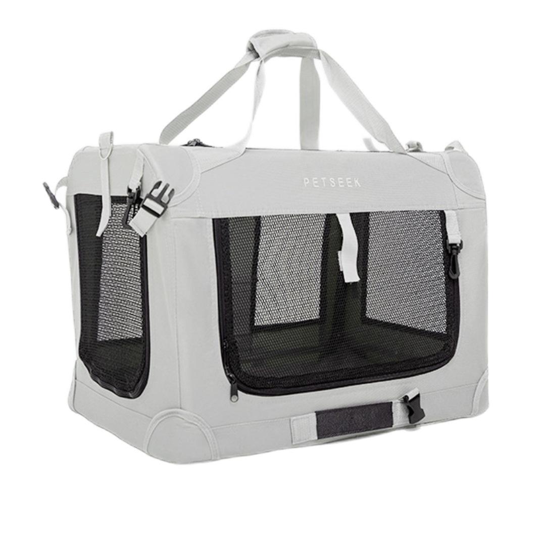 Oxford Cloth Car Dog Cage Carrying Durable and Breathable Cats Bag Carriers Large Capacity Outdoor Folding Pet Bags Pet Products серый
Oxford Cloth Car Dog Cage Carrying Durable and Breathable Cats Bag Carriers Large Capacity Outdoor Folding Pet Bags Pet Products серый