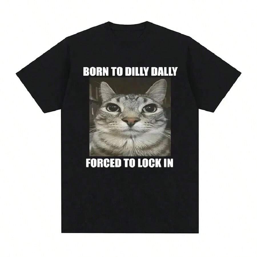 Born To Dilly Dally Forced To Lock In Cat Funny Graphic Printed T Shirt Women Casual Fashion T-Shirts Summer Tops.Jpg S разноцветный
Born To Dilly Dally Forced To Lock In Cat Funny Graphic Printed T Shirt Women Casual Fashion T-Shirts Summer Tops.Jpg S разноцветный