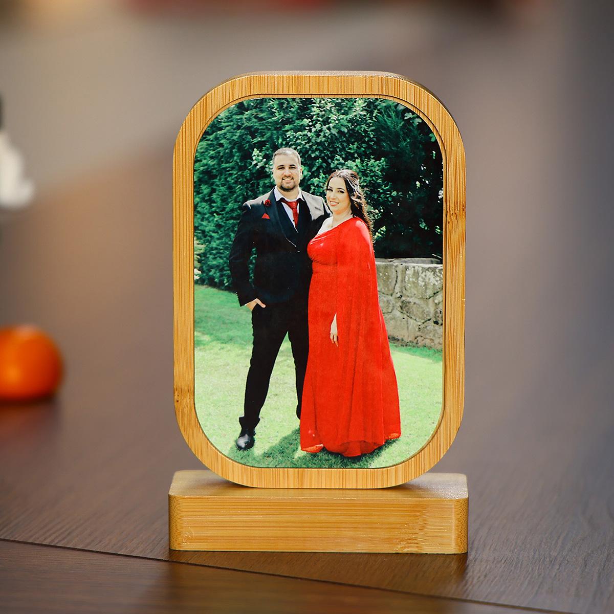 Custom Round&Heart DIY Family Couple Bamboo Photo Frame Personalized Wedding Birthday Magnetic Attraction Ornament Gifts Her
Custom Round&Heart DIY Family Couple Bamboo Photo Frame Personalized Wedding Birthday Magnetic Attraction Ornament Gifts Her