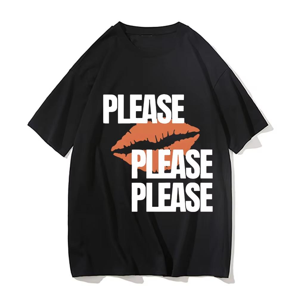 Men Cotton Summer Tees Please Please Please Song Tshirts Sabrina Carpenter Singer Graphic Tee-shirt Lip Printing Top Unisex Tees 5XL
Men Cotton Summer Tees Please Please Please Song Tshirts Sabrina Carpenter Singer Graphic Tee-shirt Lip Printing Top Unisex Tees 5XL