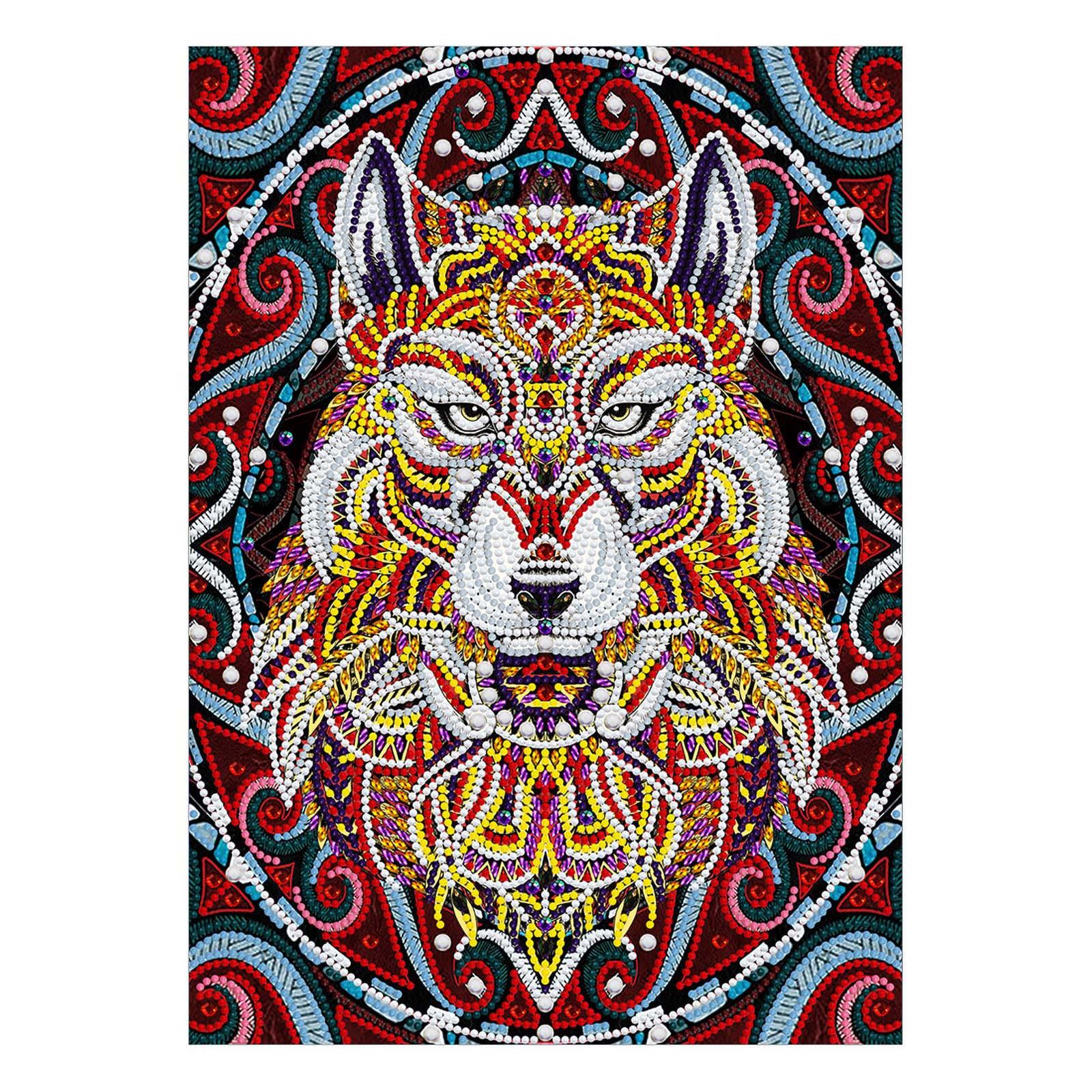 (SU)5D светящийся креативный узор головы волка, серия 30x40 см One size
(SU)5D светящийся креативный узор головы волка, серия 30x40 см One size