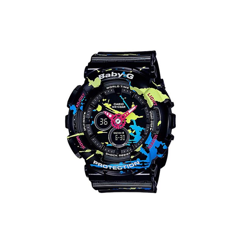 Casio BABY-G Theme Series Waterproof Sports Watch 100 m Waterproof Quartz Movement Resin Strap Japanese and Korean Women s Watch BA-120SPL-1A чёрный
Casio BABY-G Theme Series Waterproof Sports Watch 100 m Waterproof Quartz Movement Resin Strap Japanese and Korean Women s Watch BA-120SPL-1A чёрный