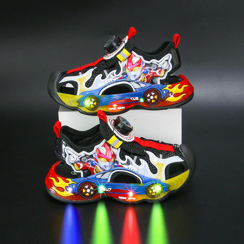 Children s sandals with lights, new summer style for boys, suitable for young boys and elementary school students 36Inner Length22.4cm червоний
Children s sandals with lights, new summer style for boys, suitable for young boys and elementary school students 36Inner Length22.4cm червоний