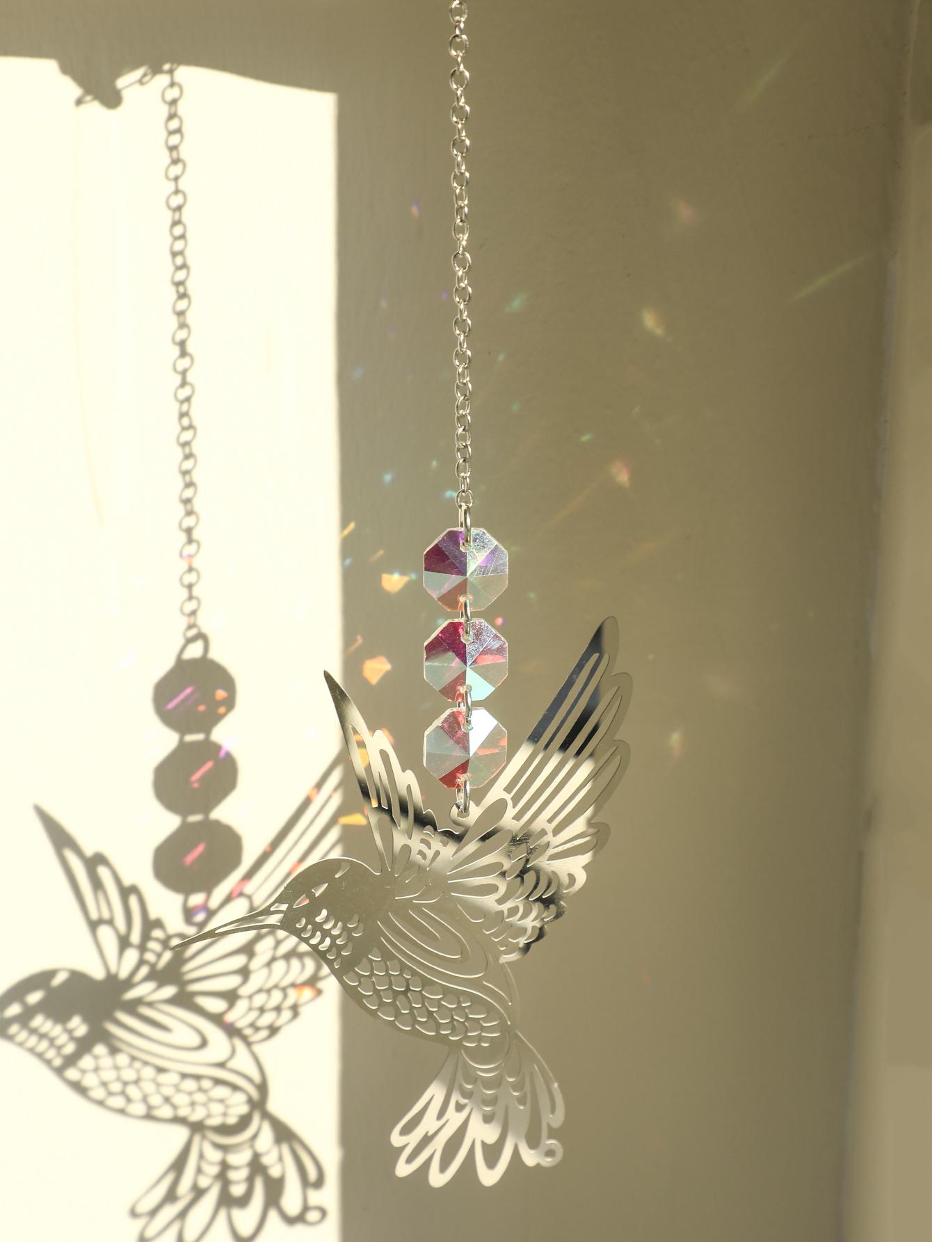 Серебряный цвет Птица Кристалл Suncatcher Подвесное украшение Радуга Maker Декор для комнаты Ловушка света Декор для комнаты Эстетический подарок для девушки
Серебряный цвет Птица Кристалл Suncatcher Подвесное украшение Радуга Maker Декор для комнаты Ловушка света Декор для комнаты Эстетический подарок для девушки