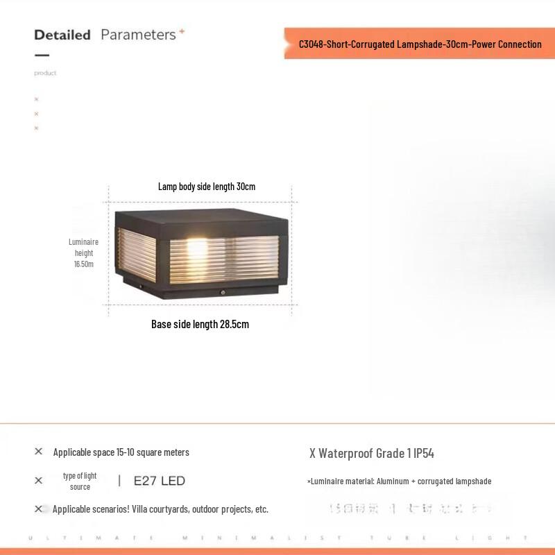 Xuan Yong Outdoor Solar Pillar Light
Xuan Yong Outdoor Solar Pillar Light