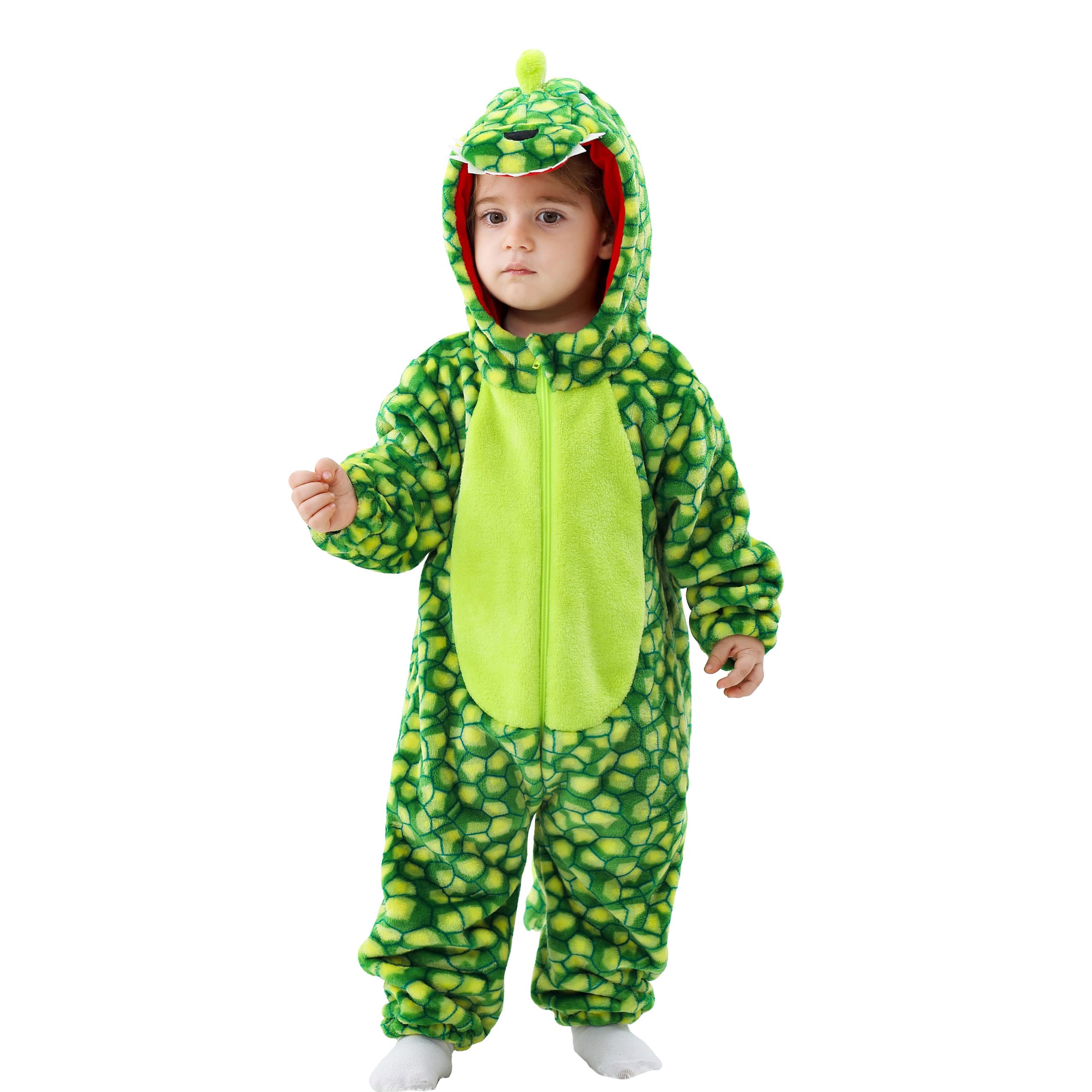 Kids Dinosaur Kigurumi Baby Halloween Christmas Costume Children Costume Cold Weather Wear Room Wear Boy Girl Birthday Baby Shower Commemorative Photo
Kids Dinosaur Kigurumi Baby Halloween Christmas Costume Children Costume Cold Weather Wear Room Wear Boy Girl Birthday Baby Shower Commemorative Photo