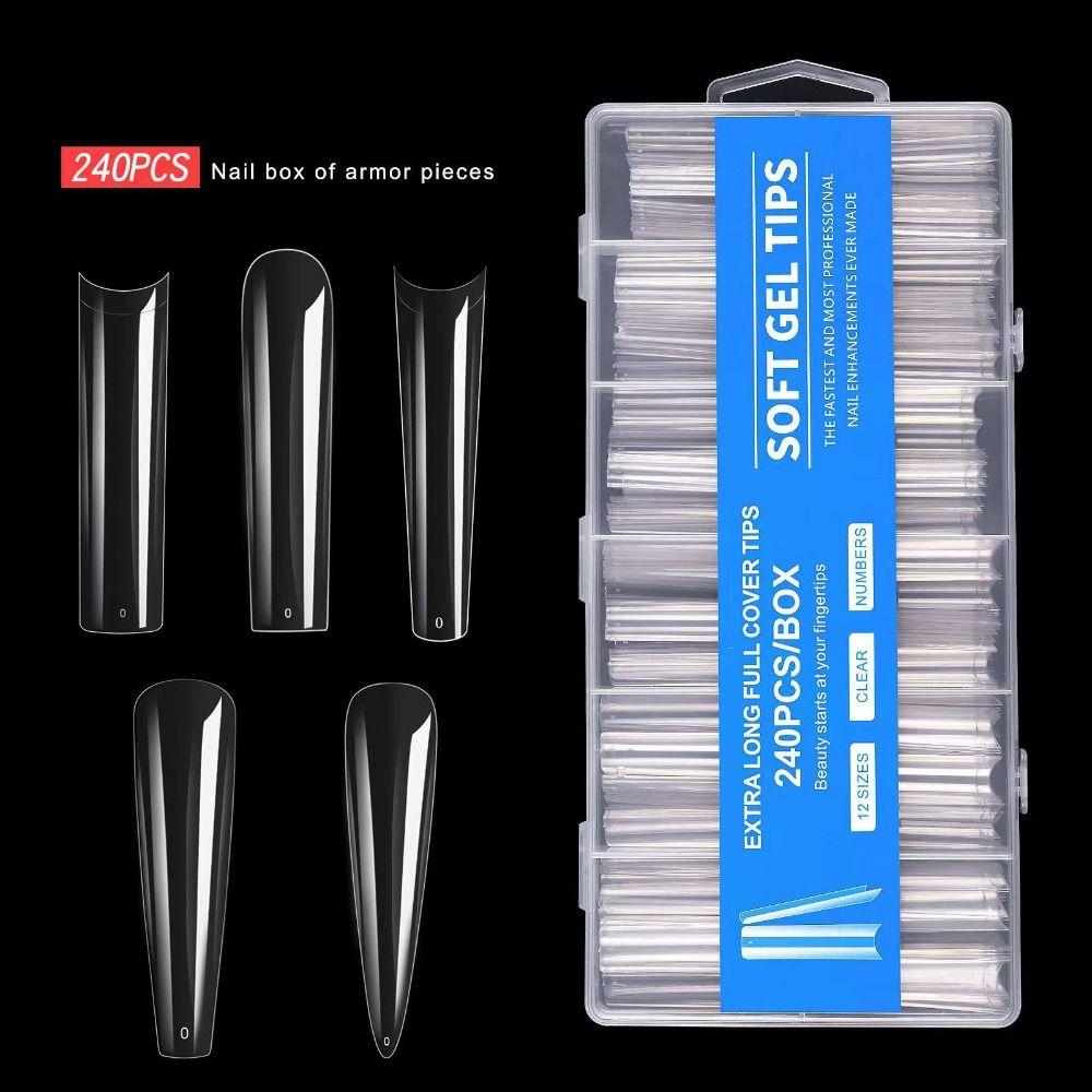 Fake Nail Plate Full Cover Nail Art Tips Extra Long Full Cover Tips Manicure Decoration False Nails 5
Fake Nail Plate Full Cover Nail Art Tips Extra Long Full Cover Tips Manicure Decoration False Nails 5
