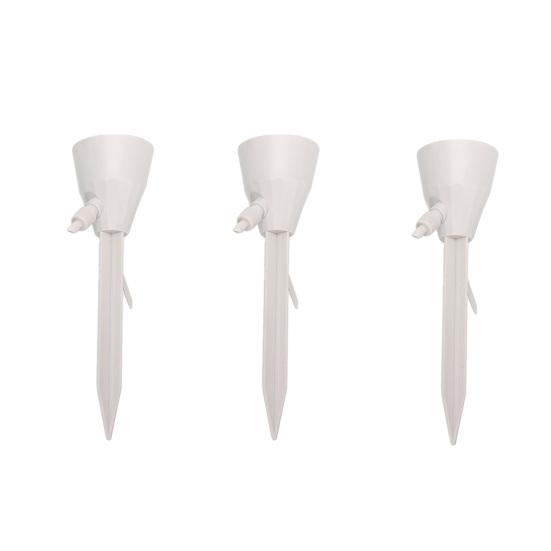 Flower Waterer Adjustable Drip Self Watering Stakes Hands-Free Plant Watering Solution for Indoor Outdoor Plants 3pcs білий
Flower Waterer Adjustable Drip Self Watering Stakes Hands-Free Plant Watering Solution for Indoor Outdoor Plants 3pcs білий