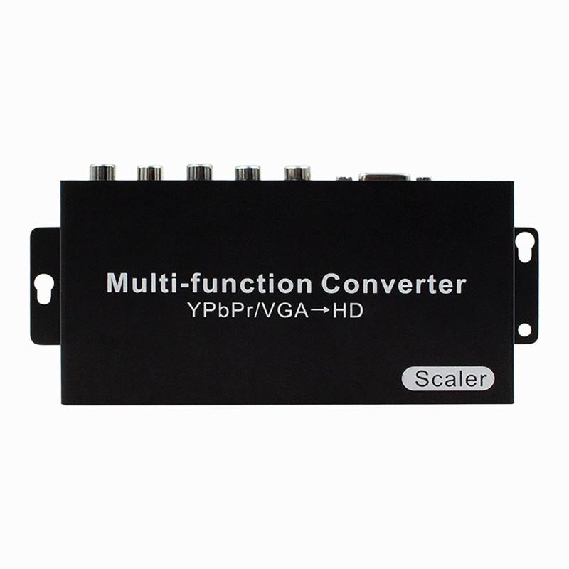 Easy-to-Use YPbPr/VGA Scart to HDTV Port Converter with Double Input Option, Portable Conversion Adapter Black 1
Easy-to-Use YPbPr/VGA Scart to HDTV Port Converter with Double Input Option, Portable Conversion Adapter Black 1