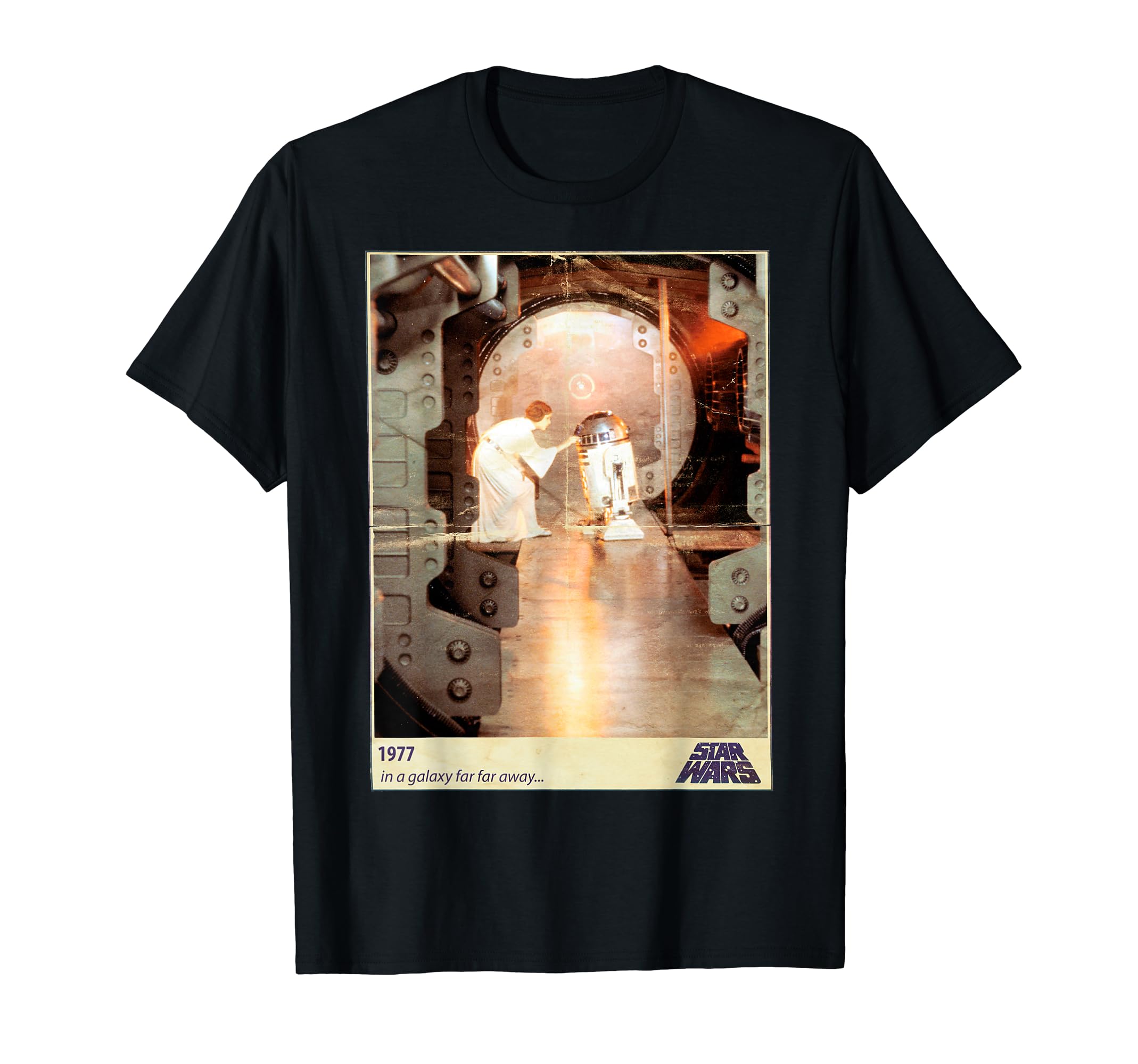 Star Wars Princess Leia & R2-D2 Poster T-Shirt
Star Wars Princess Leia & R2-D2 Poster T-Shirt