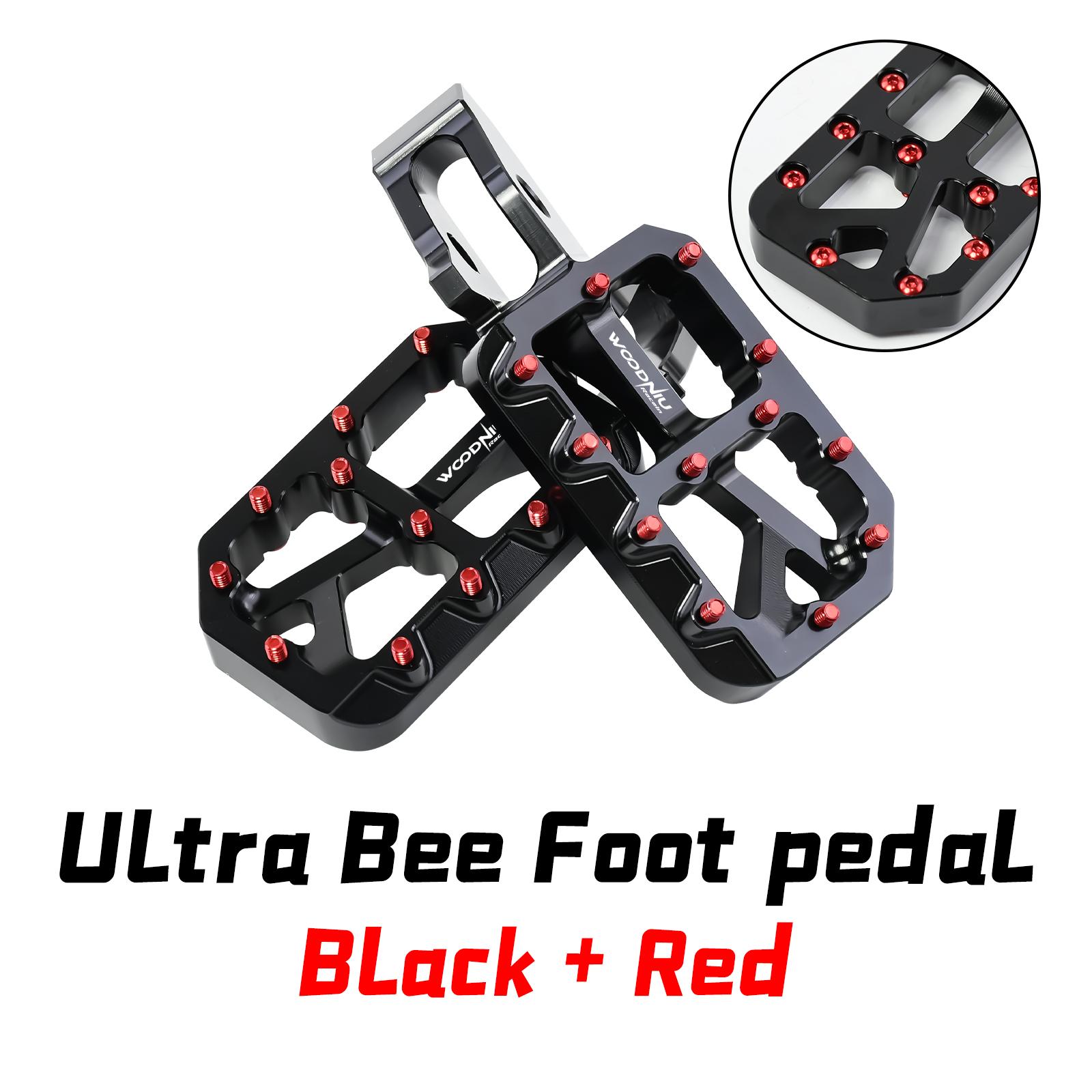 For SURRON Ultra Bee Motorcycles Foot Pedal New Customized Modified Pedals Foot Pegs E-Bikes for SurRon Motorcycles Accessories UB Black-Red
For SURRON Ultra Bee Motorcycles Foot Pedal New Customized Modified Pedals Foot Pegs E-Bikes for SurRon Motorcycles Accessories UB Black-Red