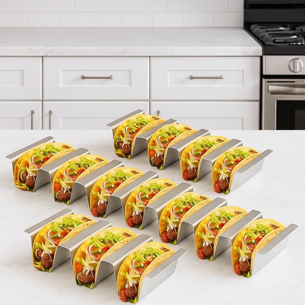 U Shape Taco Holder Stand Stainless Steel Tortilla Stand Durable Taco Rack Tray Household серебряный
U Shape Taco Holder Stand Stainless Steel Tortilla Stand Durable Taco Rack Tray Household серебряный