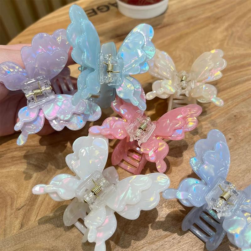 Gradient Double Layer Butterfly Claw Clip for Women Korean Sweet Temperament Pan Hair Shark Clip Girl Hair Accessories
Gradient Double Layer Butterfly Claw Clip for Women Korean Sweet Temperament Pan Hair Shark Clip Girl Hair Accessories
