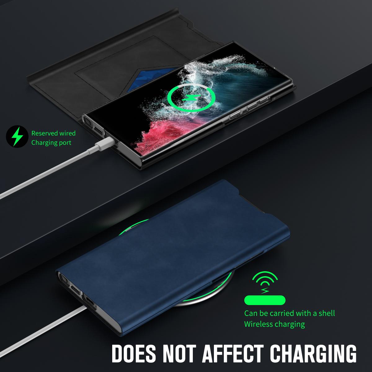 For Samsung Galaxy S22 Ultra 5G Card Holder Stand Case Nappa Texture PU Leather+PC Phone Cover Blue
For Samsung Galaxy S22 Ultra 5G Card Holder Stand Case Nappa Texture PU Leather+PC Phone Cover Blue