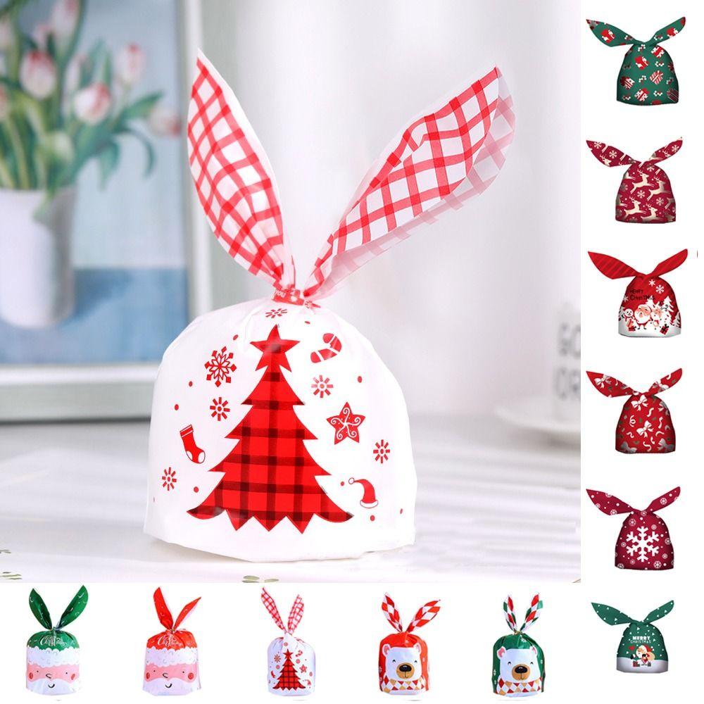 50PCS Waterproof Christmas Rabbit Ear Bag Christmas Pattern Christmas Gift Bag Gifts Packing 9
50PCS Waterproof Christmas Rabbit Ear Bag Christmas Pattern Christmas Gift Bag Gifts Packing 9