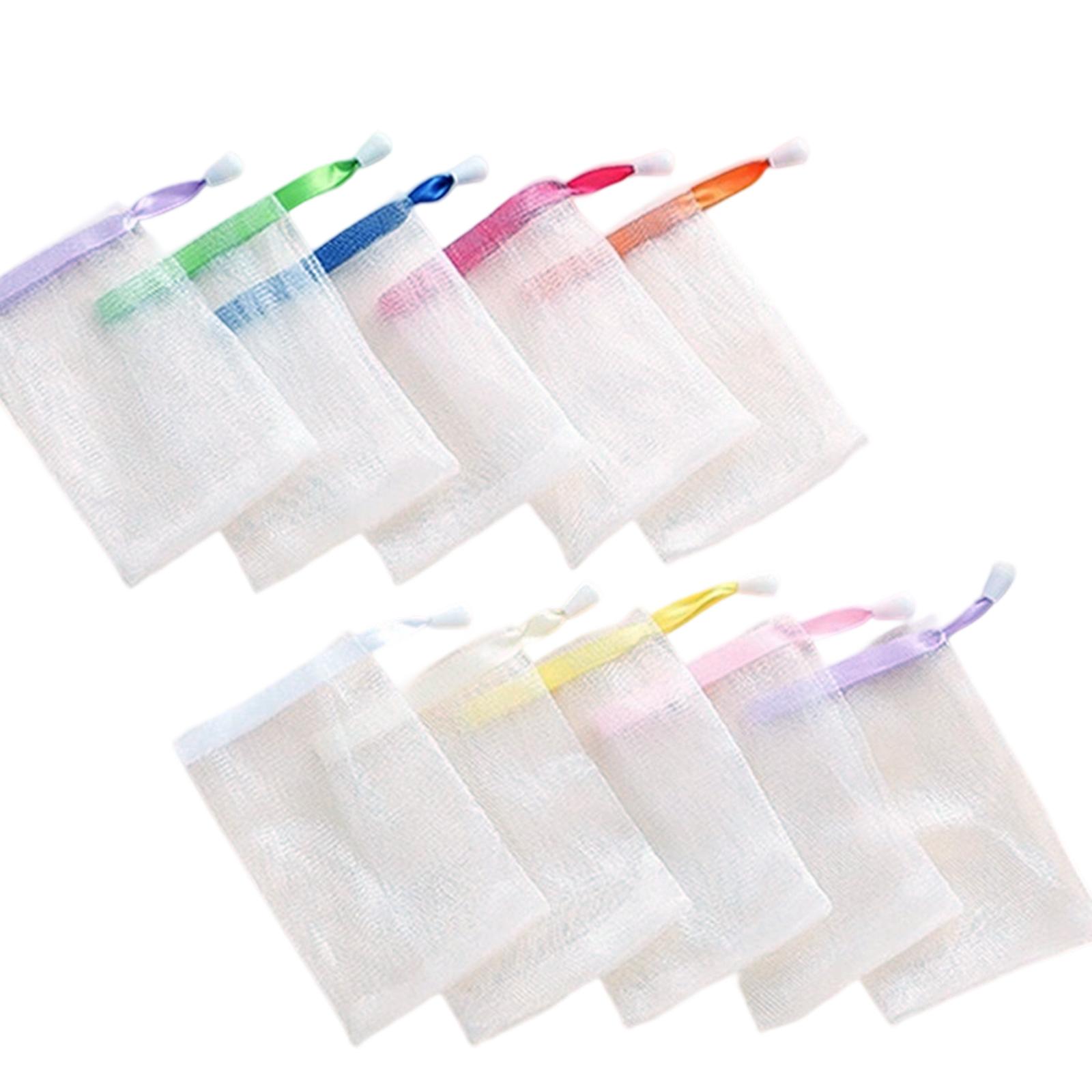 Нежная сетка для умывания для мыла создает обильную пену быстро. Мягкая полиэтиленовая сетка с петлей для подвешивания для хранения в ванной. 10
Нежная сетка для умывания для мыла создает обильную пену быстро. Мягкая полиэтиленовая сетка с петлей для подвешивания для хранения в ванной. 10