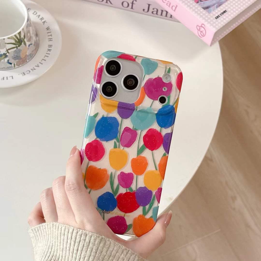 Spring Tulip Glitter Case for iPhone 16 Pro Max, Compatible with iPhone 14/15 iPhone 17 Pro Max
Spring Tulip Glitter Case for iPhone 16 Pro Max, Compatible with iPhone 14/15 iPhone 17 Pro Max