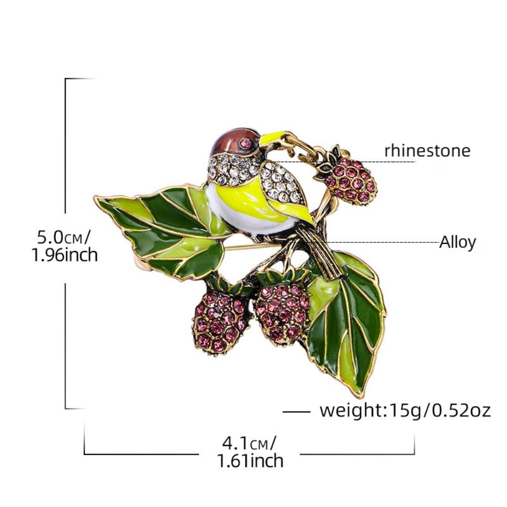 Эмалированная брошь, булавки, подарки, стразы, тяжелые ювелирные изделия, милые булавки для костюма