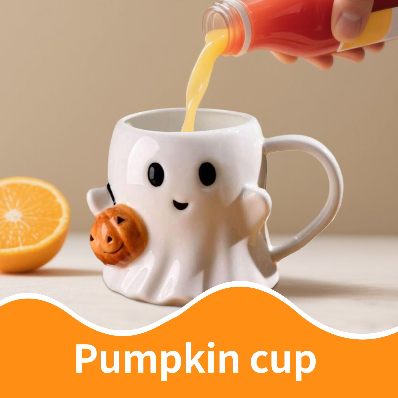 Halloween Cup Cute Halloween Ghosts Ceramic Mugs Ceramic Drinking Glass with Handle for Home Christmas Birthday Adults Teens 600ML
Halloween Cup Cute Halloween Ghosts Ceramic Mugs Ceramic Drinking Glass with Handle for Home Christmas Birthday Adults Teens 600ML