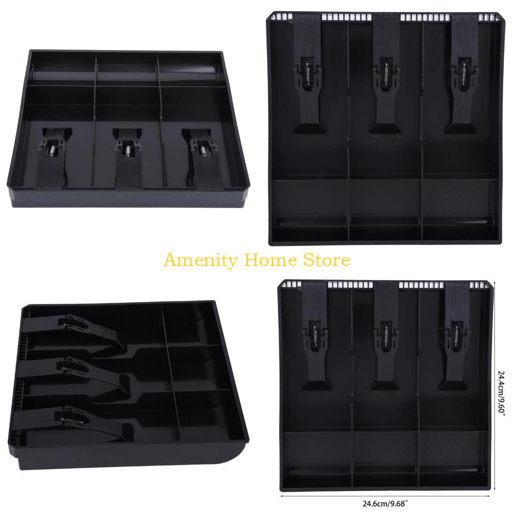 F26C Cash Drawer Register Insert Tray Replacement Cashier with Clip Hotels 3 Bills 3 Coins for Petty Cash CN
F26C Cash Drawer Register Insert Tray Replacement Cashier with Clip Hotels 3 Bills 3 Coins for Petty Cash CN