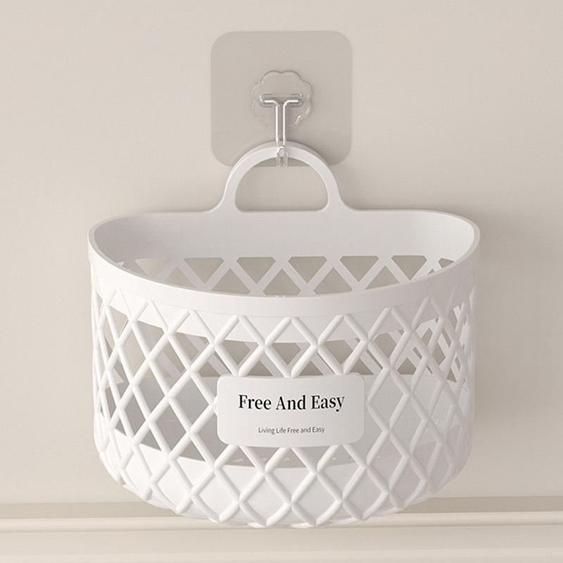 1Pcs Multi Functional Wall Mounted Basket No Drill Plastic Mesh Organizer For Kitchen Bathroom Vegetable Spice Storage Tools белый
1Pcs Multi Functional Wall Mounted Basket No Drill Plastic Mesh Organizer For Kitchen Bathroom Vegetable Spice Storage Tools белый