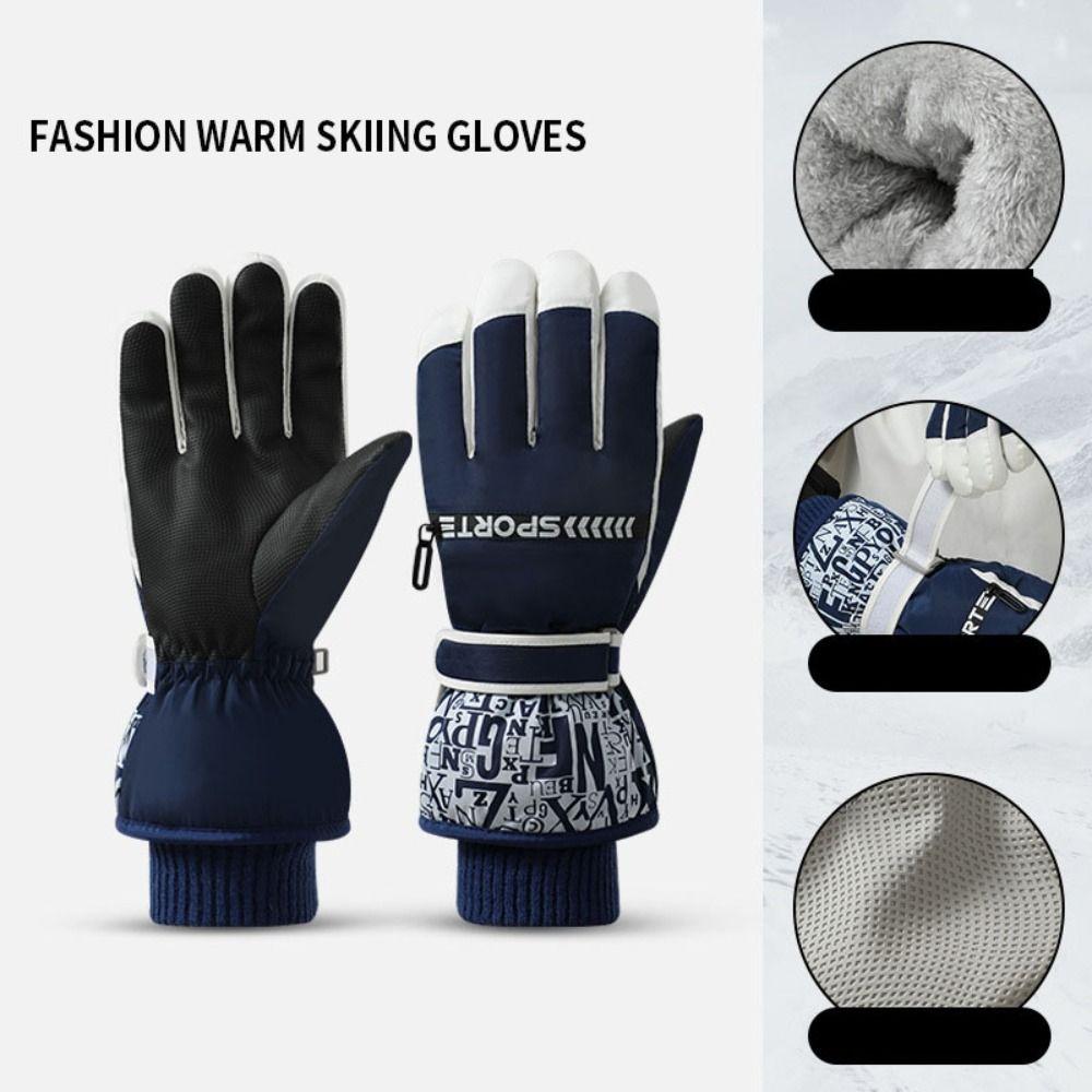 TouchScreen Warm Cycling Gloves Waterproof Snowboard Mittens Multifunction Snow Ski Gloves Winter
TouchScreen Warm Cycling Gloves Waterproof Snowboard Mittens Multifunction Snow Ski Gloves Winter