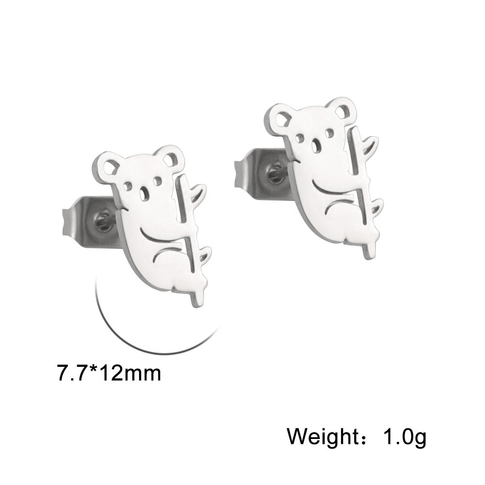 Cute Koala Stud Earrings Australian Animal Piercing Earrings for Women Girls Stainless Steel Jewelry Birthday Gift 2026 New
Cute Koala Stud Earrings Australian Animal Piercing Earrings for Women Girls Stainless Steel Jewelry Birthday Gift 2026 New
