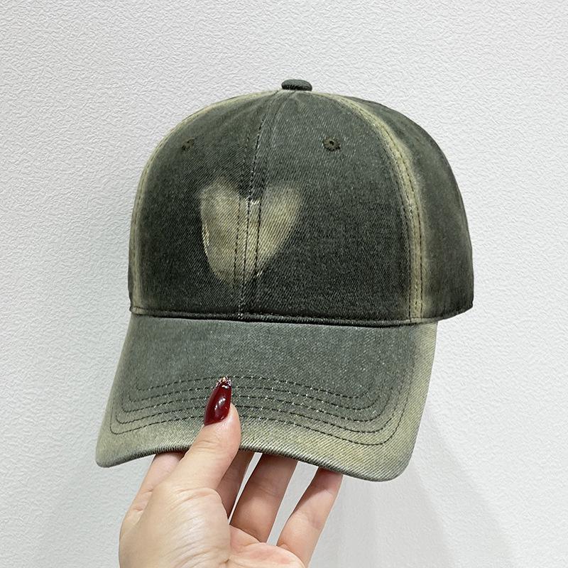 New Denim Heart Baseball Cap for Women - Spring/Autumn Versatile Soft Top, Trendy Street Style, Curved Brim, Face-Slimming Duckbill Hat Adjustable (55-59cm) армия зеленый
New Denim Heart Baseball Cap for Women - Spring/Autumn Versatile Soft Top, Trendy Street Style, Curved Brim, Face-Slimming Duckbill Hat Adjustable (55-59cm) армия зеленый