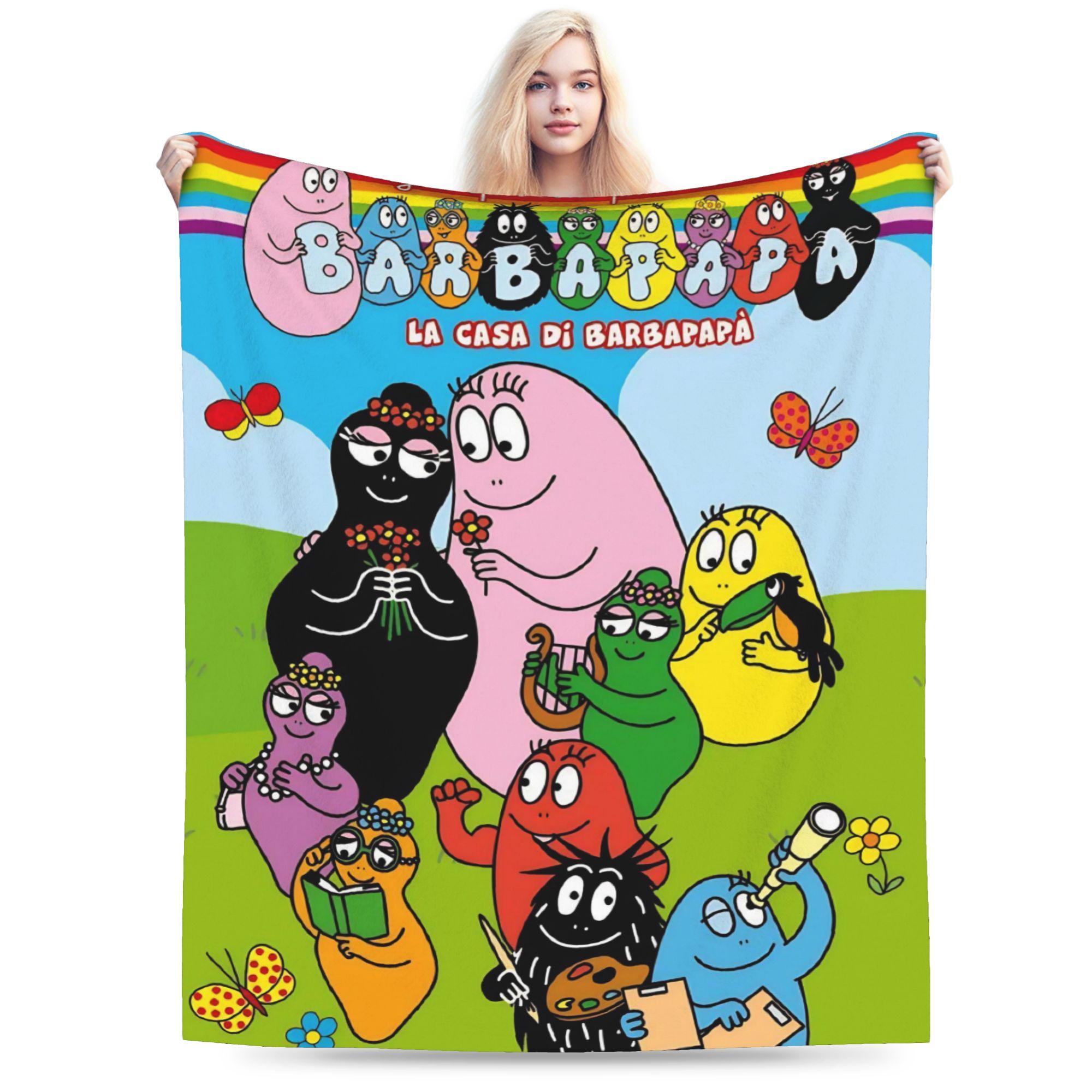 Kawaii Barbapapa Cartoon Blanket Multiple Sizes Cozy and Lightweight Throw Blankets for Sofa Couch and Bed 50x60in
Kawaii Barbapapa Cartoon Blanket Multiple Sizes Cozy and Lightweight Throw Blankets for Sofa Couch and Bed 50x60in