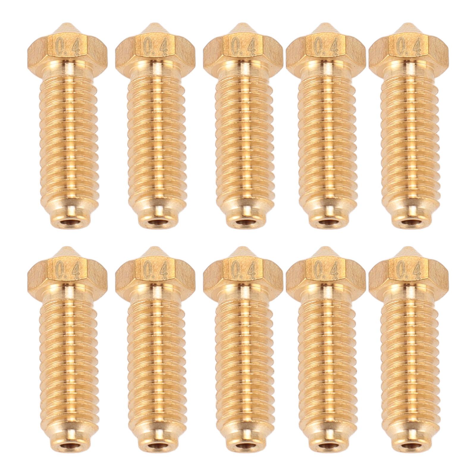 3D Printer Nozzle Kit Heat Resistant 0.4mm Brass Extruder Nozzle for Anysub Kobra2 Kobra2Neo
3D Printer Nozzle Kit Heat Resistant 0.4mm Brass Extruder Nozzle for Anysub Kobra2 Kobra2Neo