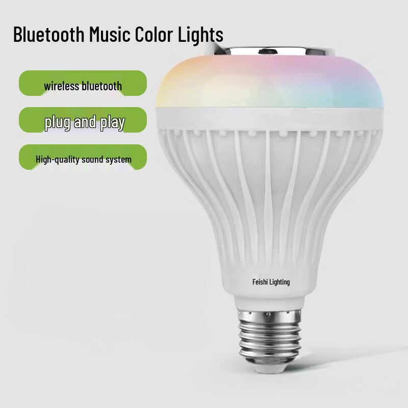 LED Bluetooth Speaker Bulb with Music and Remote Control, Model ZN-22
LED Bluetooth Speaker Bulb with Music and Remote Control, Model ZN-22