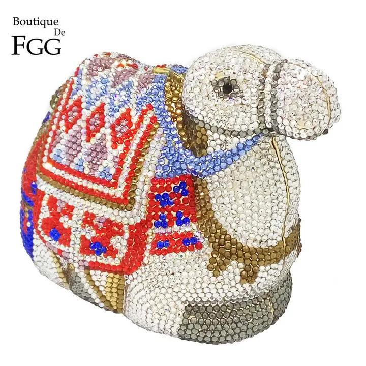 Boutique De FGG (in stock) Camel Clutch Minaudiere Handbag Women Crystal Evening Bags Wedding Cocktail Party Rhinestone Purse Mini Clutch
Boutique De FGG (in stock) Camel Clutch Minaudiere Handbag Women Crystal Evening Bags Wedding Cocktail Party Rhinestone Purse Mini Clutch