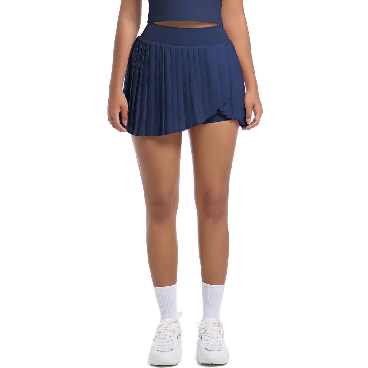 New European and American tennis skirt pleated skirt yoga fitness skirt anti-light quick-drying pants skirt yoga clothes S
New European and American tennis skirt pleated skirt yoga fitness skirt anti-light quick-drying pants skirt yoga clothes S