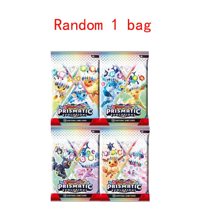 360pcs English Pokemon Card Black Bolt White Flare Prismatic Evolutions Booster Box Battle Pokemon cards Trade Game Card Gift Present
360pcs English Pokemon Card Black Bolt White Flare Prismatic Evolutions Booster Box Battle Pokemon cards Trade Game Card Gift Present