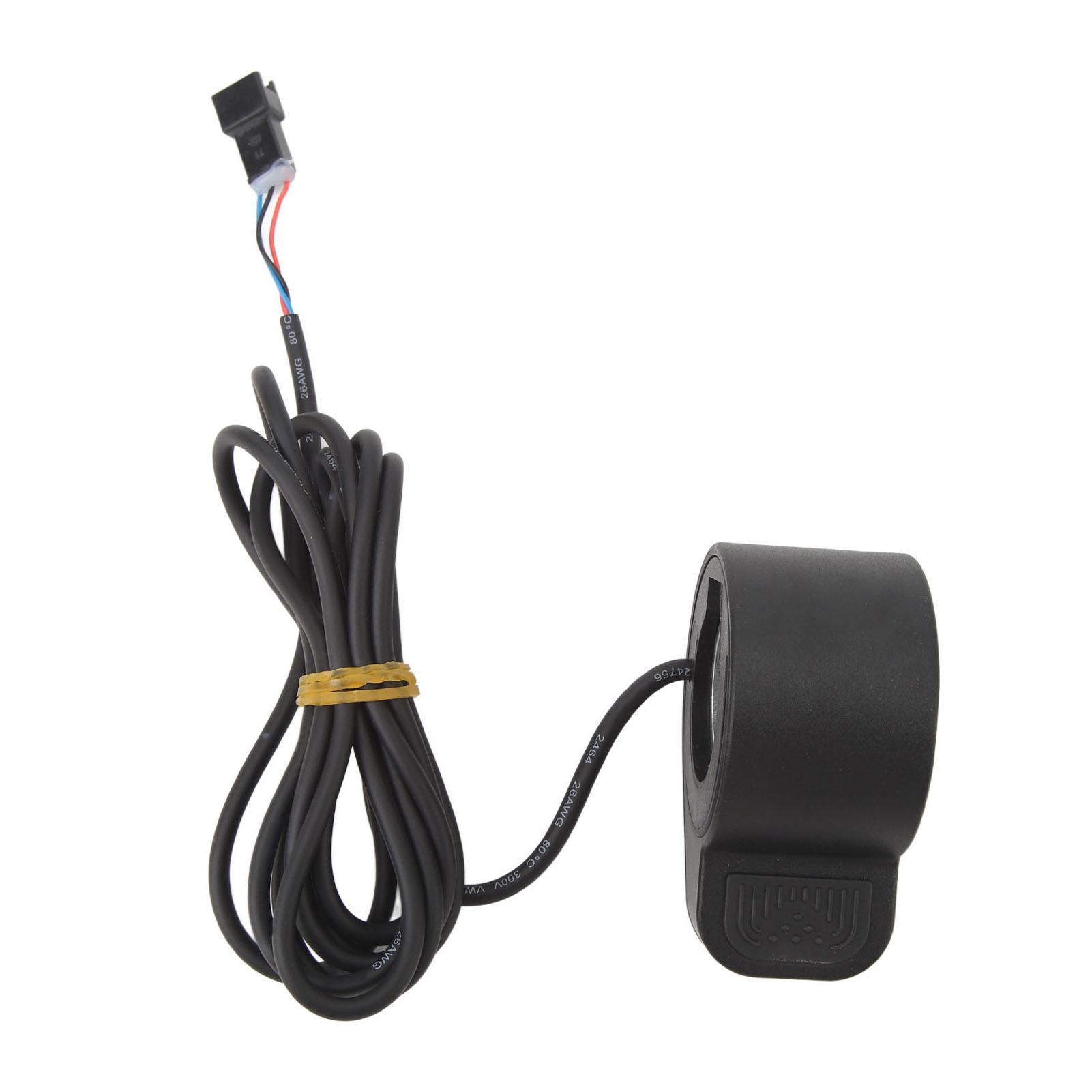 Electric Scooter Finger Throttle Z52 Universal Thumb Throttle Accelerator Replacement Part with SM Connector for Electric Bike Scooter Modification
Electric Scooter Finger Throttle Z52 Universal Thumb Throttle Accelerator Replacement Part with SM Connector for Electric Bike Scooter Modification